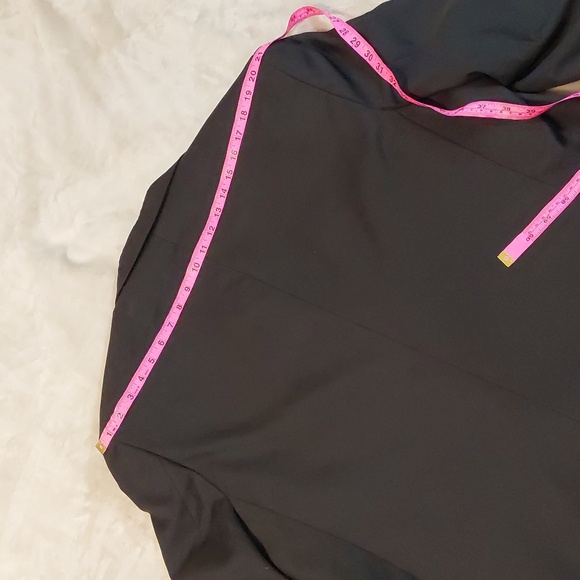 ANGELO ROSSI Hand Tailored Miro Tech Mens Black Blazer Suit Jeacket Size 46 S - Picture 9 of 13